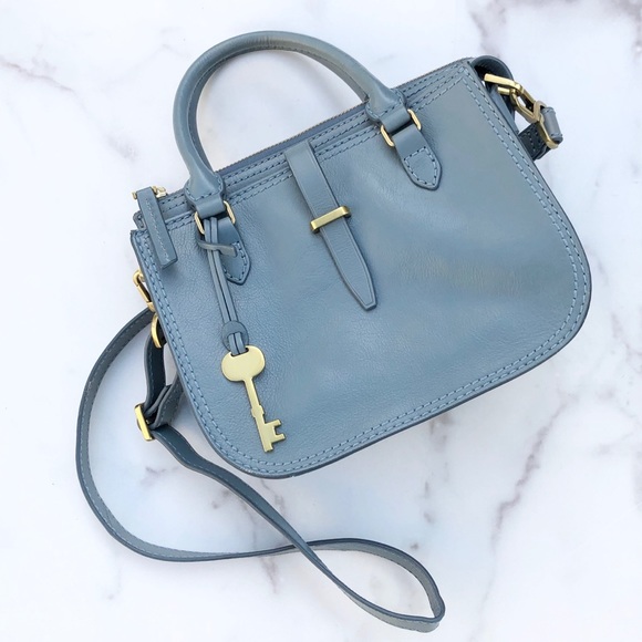 Fossil Handbags - ⚡️SALE⚡️ blue Fossil satchel